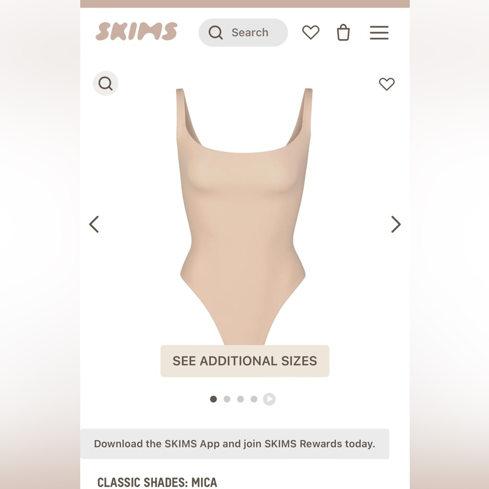 Skims bodysuit